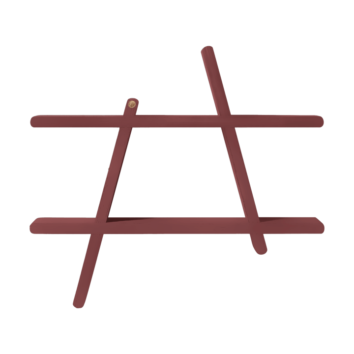 A-Shelf seinähylly Special Edition - Wine red M 52x9x46 cm - Andersen Furniture