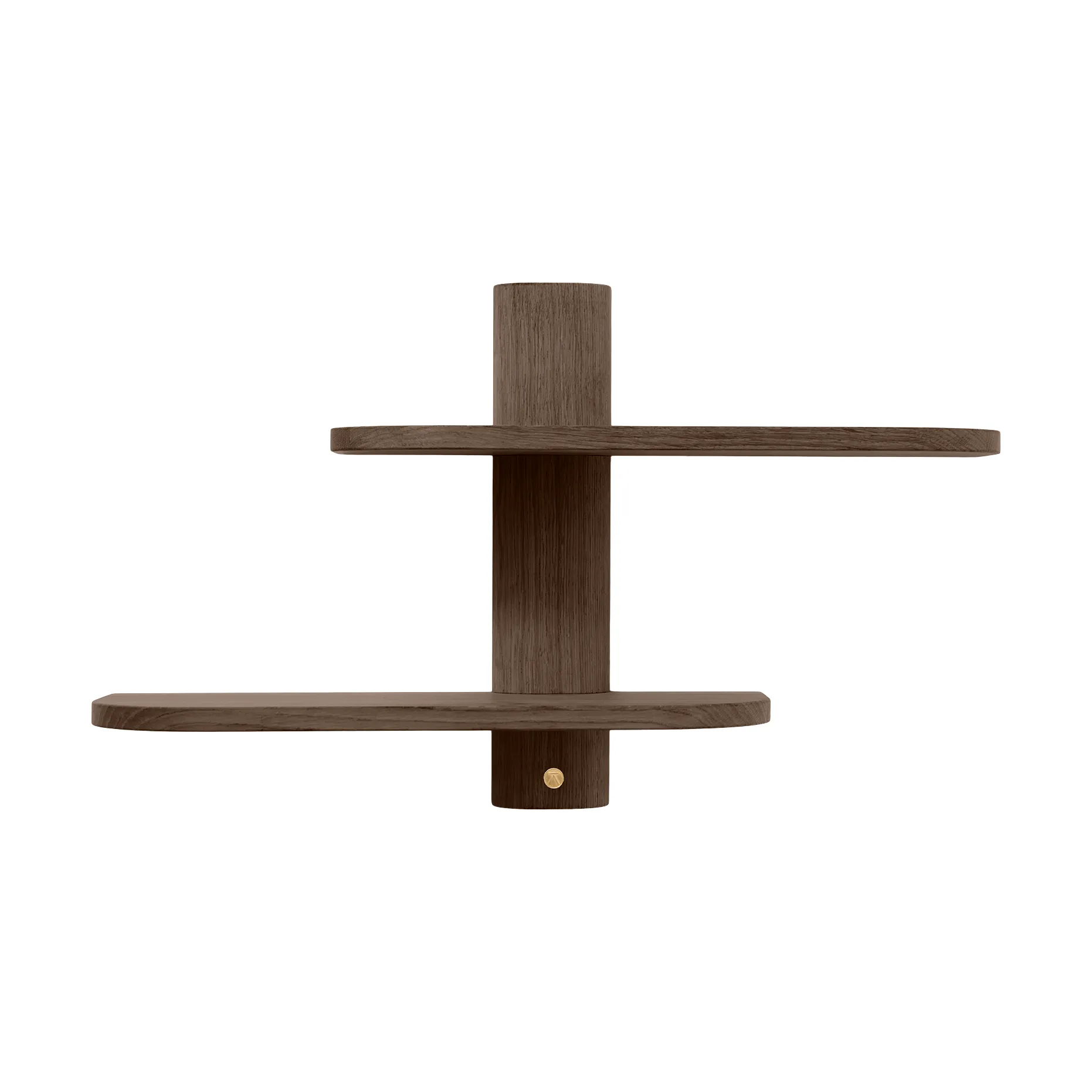 Bend seinähylly, Savustettu öljytty tammi, 50×18×40 cm Andersen Furniture