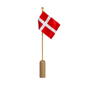 Celebrating Denmark pöytälippu 40 cm - Oak-brass - Andersen Furniture