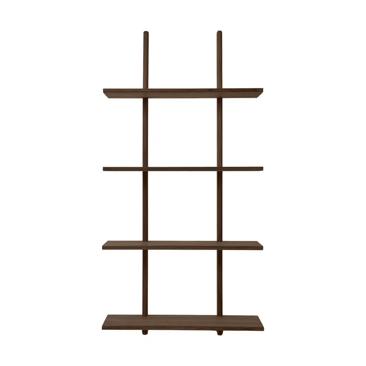 Essence seinähylly - Savutettu öljytty tammi, 70×25×140 cm - Andersen Furniture