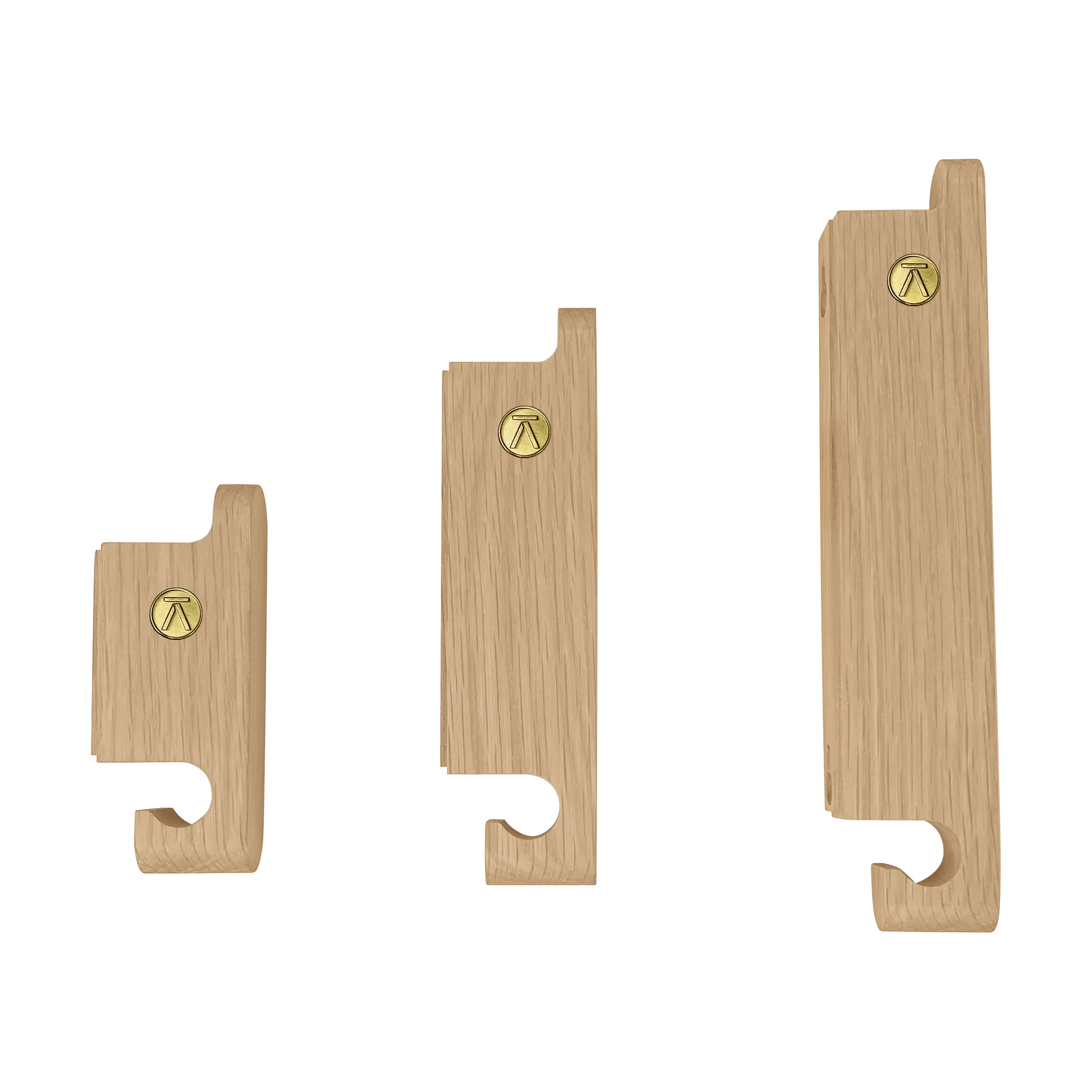 Multi Hooks koukku 3 kpl setti, Oak Andersen Furniture