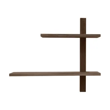 Phase seinähylly - Smoked Oiled Oak, 68×18×55 cm - Andersen Furniture