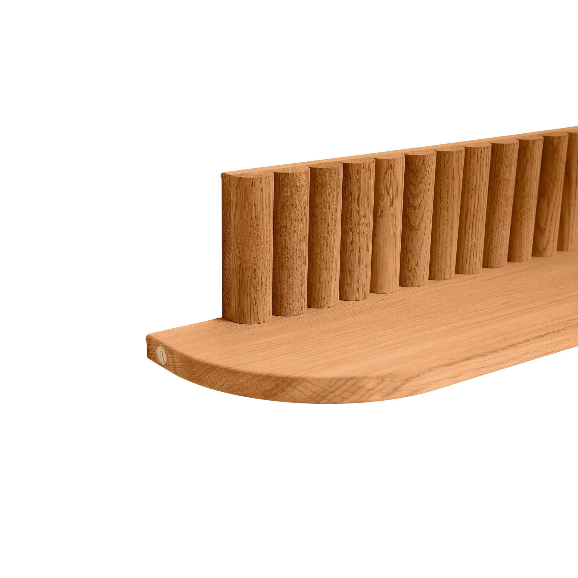 Pillar seinähylly, Öljytty Natural oak, 78×15×12 cm Andersen Furniture