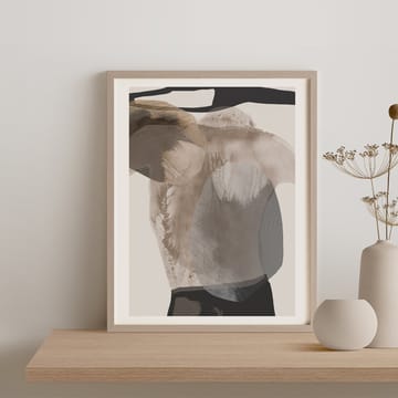Monument 02 -juliste - Monivärinen, 70 x 100 - Anna Bülow