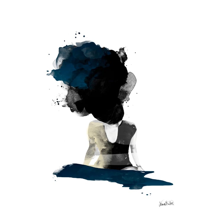 On her mind juliste, 70 x 100 cm Anna Bülow