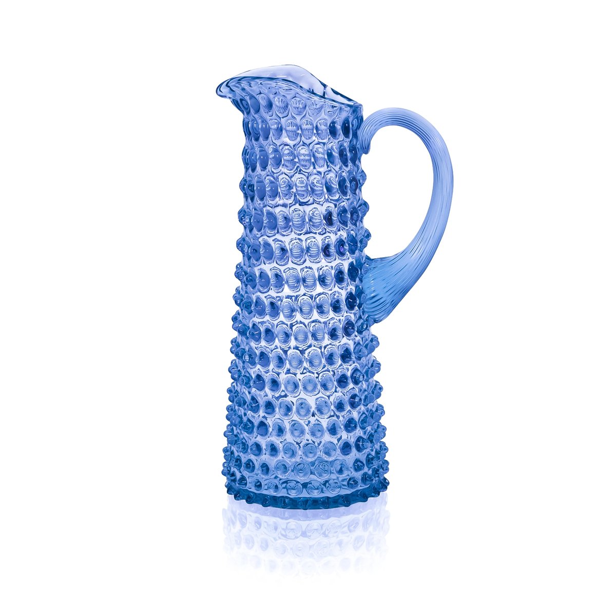 Anna Von Lipa Eiffel Hobnail kannu 1 l Light blue | Skandinaavinen Sisustus | Vesikannut & Karahvit | Sininen