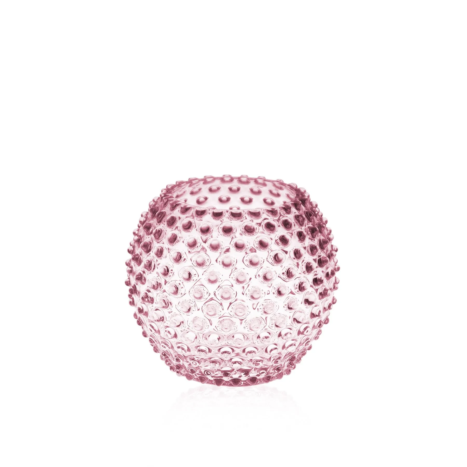 Hobnail Globe maljakko 18 cm, Rosa Anna Von Lipa