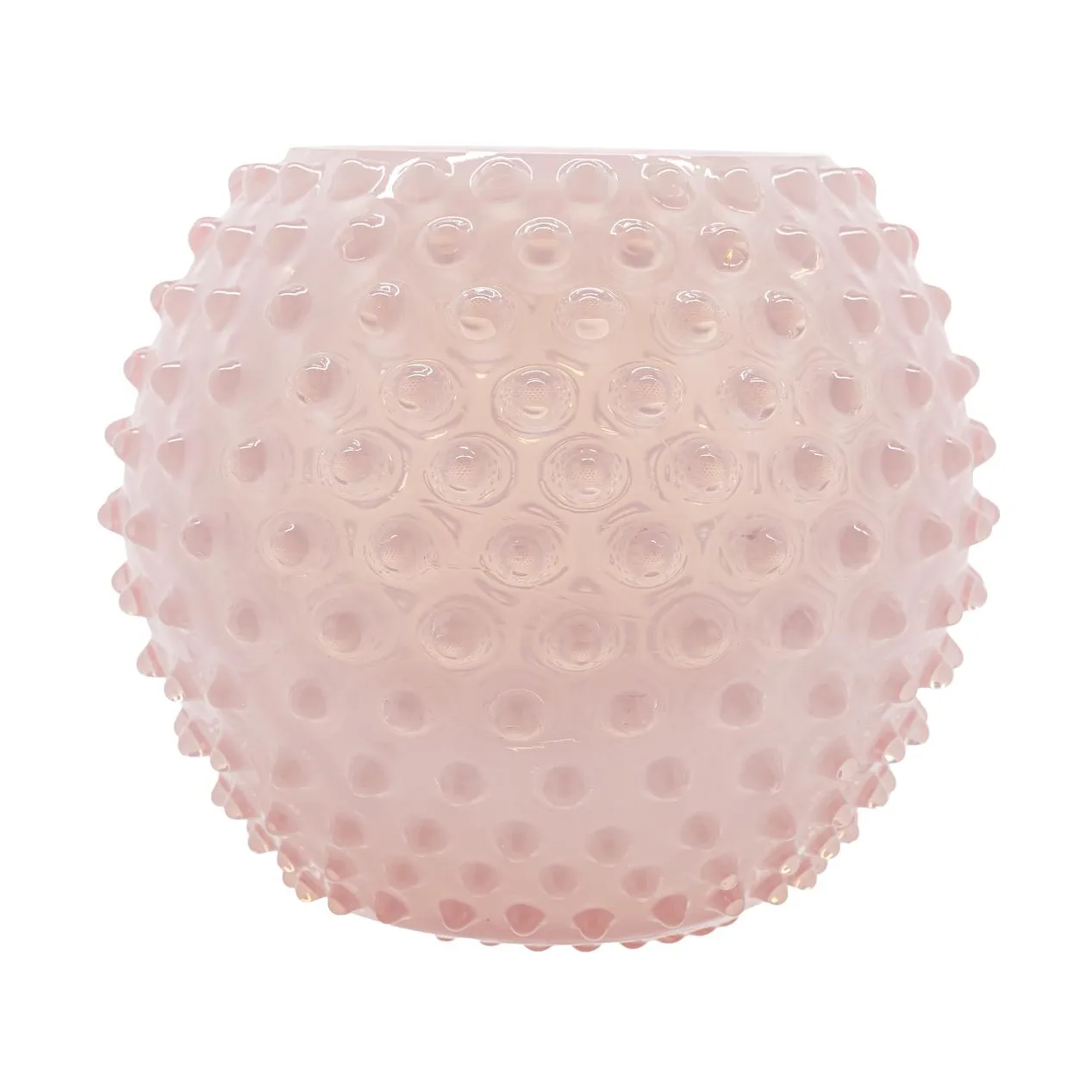 Hobnail Globe maljakko 18 cm, Soft rosa Anna Von Lipa