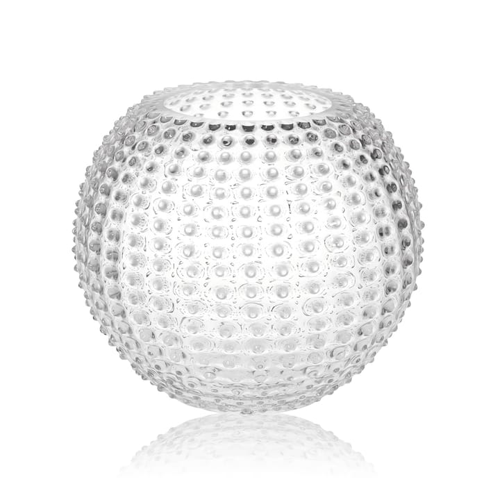 Hobnail Globe maljakko 24 cm - Crystal - Anna Von Lipa