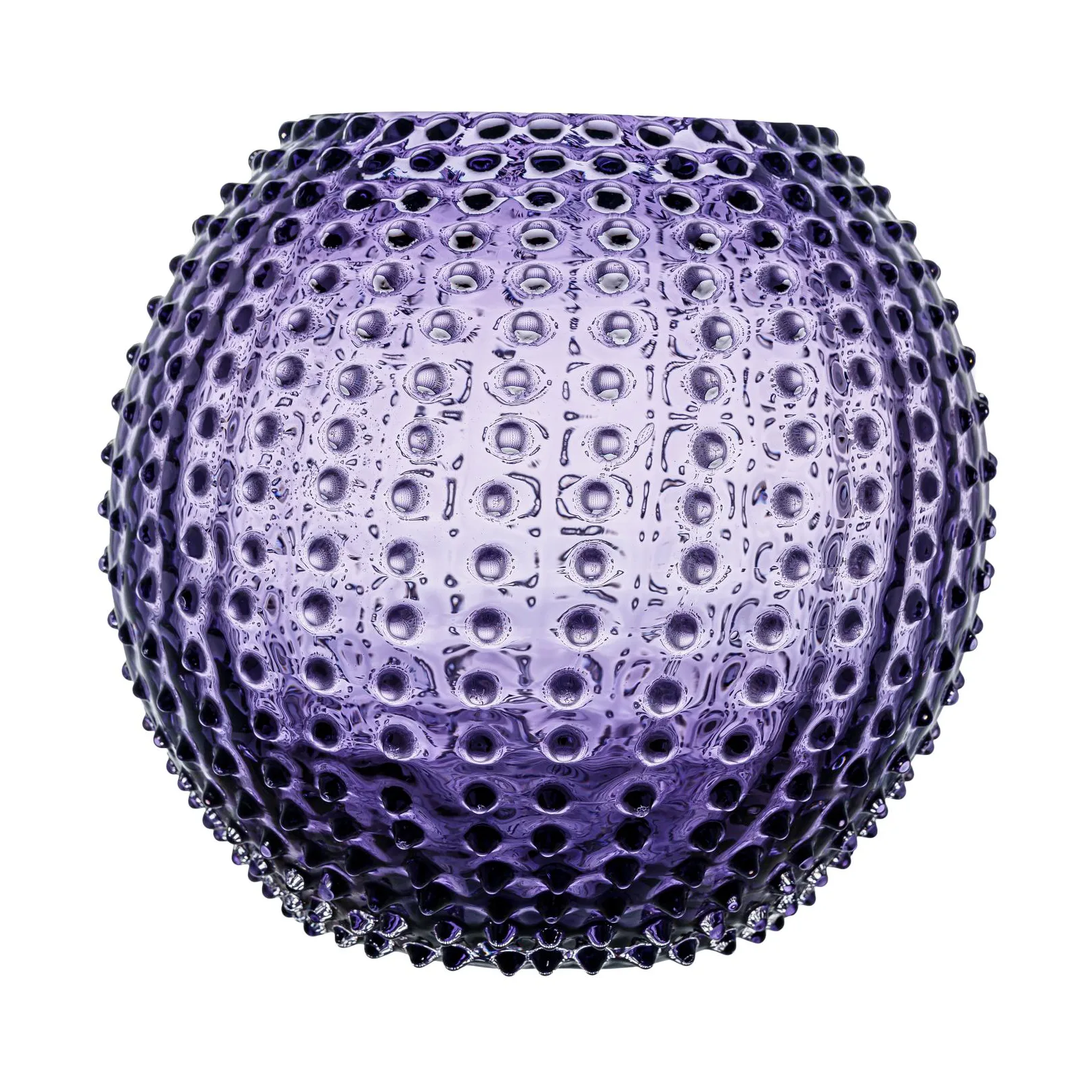 Hobnail Globe maljakko 24 cm, Indigo Anna Von Lipa