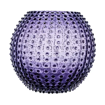 Hobnail Globe maljakko 24 cm - Indigo - Anna Von Lipa