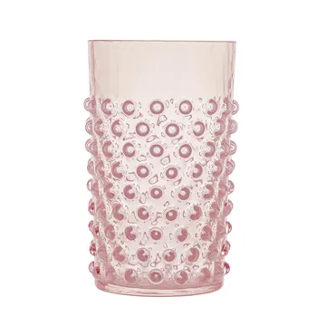 Hobnail lasi 20 cl - Soft rosa - Anna Von Lipa