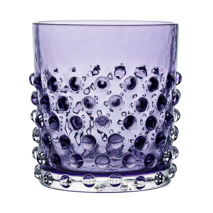 Hobnail short drink lasi 15 cl - Indigo - Anna Von Lipa