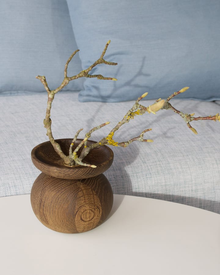 Shape bowl maljakko, Savustettu tammi Applicata