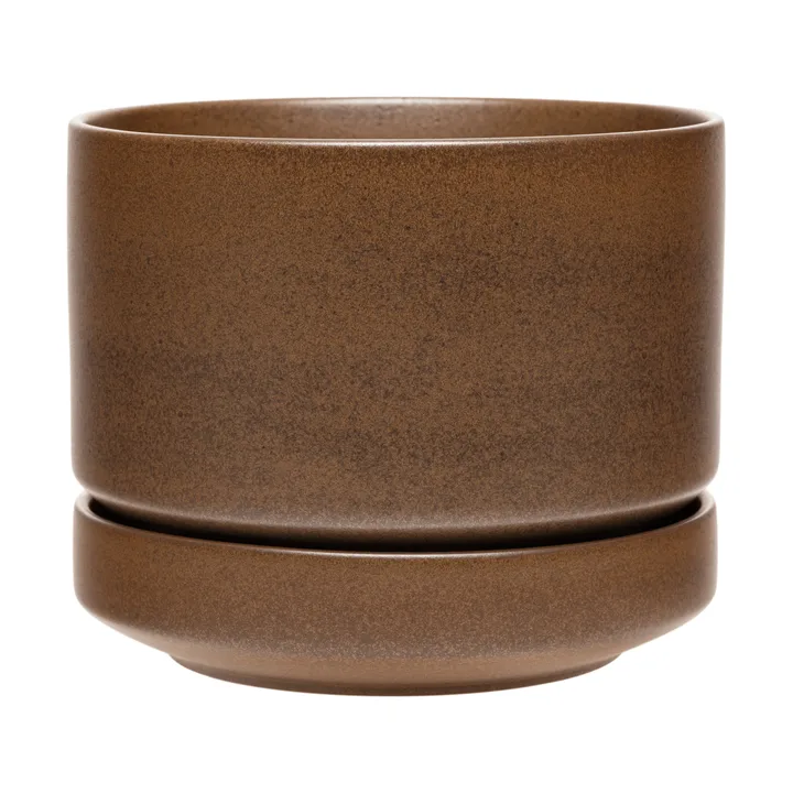 Arabia SN ruukku - Matta ruskea, 16 cm - Arabia