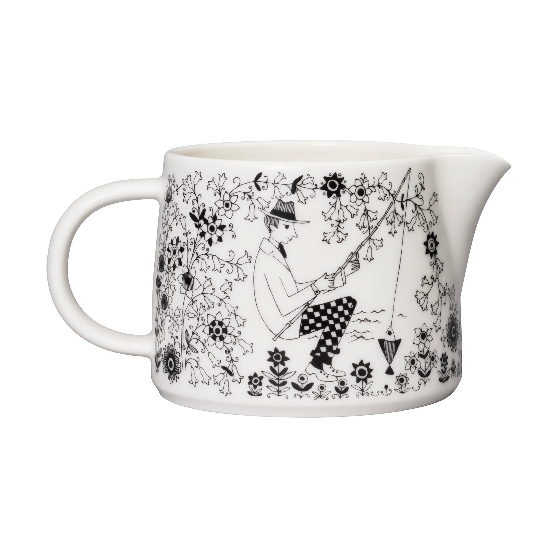 Emilia kannu 35 cl, Musta-valkoinen Arabia