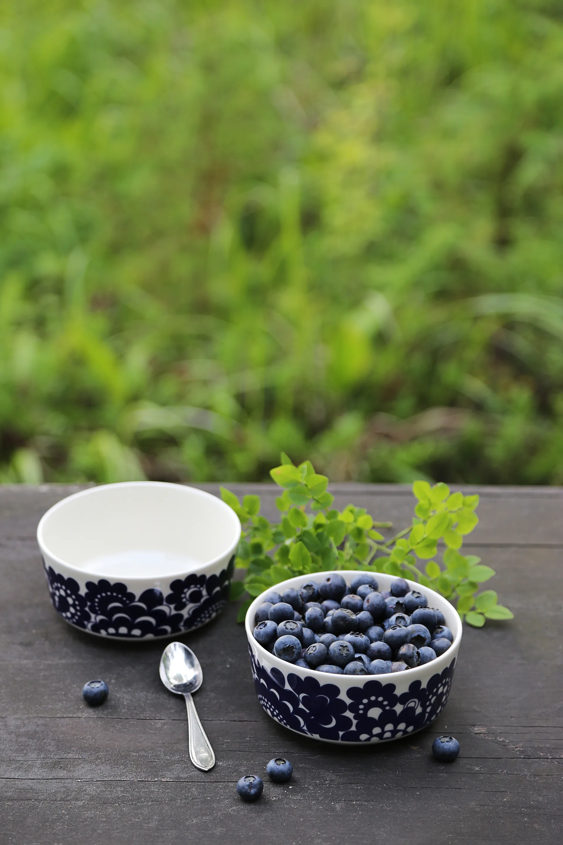 Esteri muki 30 cl ja kulho Ø 13 cm, Sininen Arabia