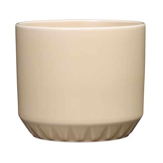Arabia Ilona ruukku 14x12 cm Hiekka | Skandinaavinen Sisustus | Ruukut | Beige