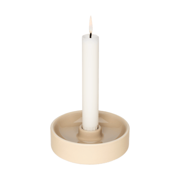 Kirnu kynttilänjalka Ø11x3,5 cm - Beige - Arabia