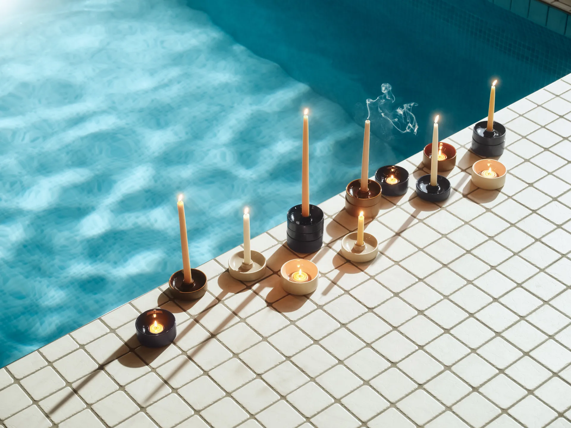 Kirnu tuikku Ø11x5 cm, Beige Arabia