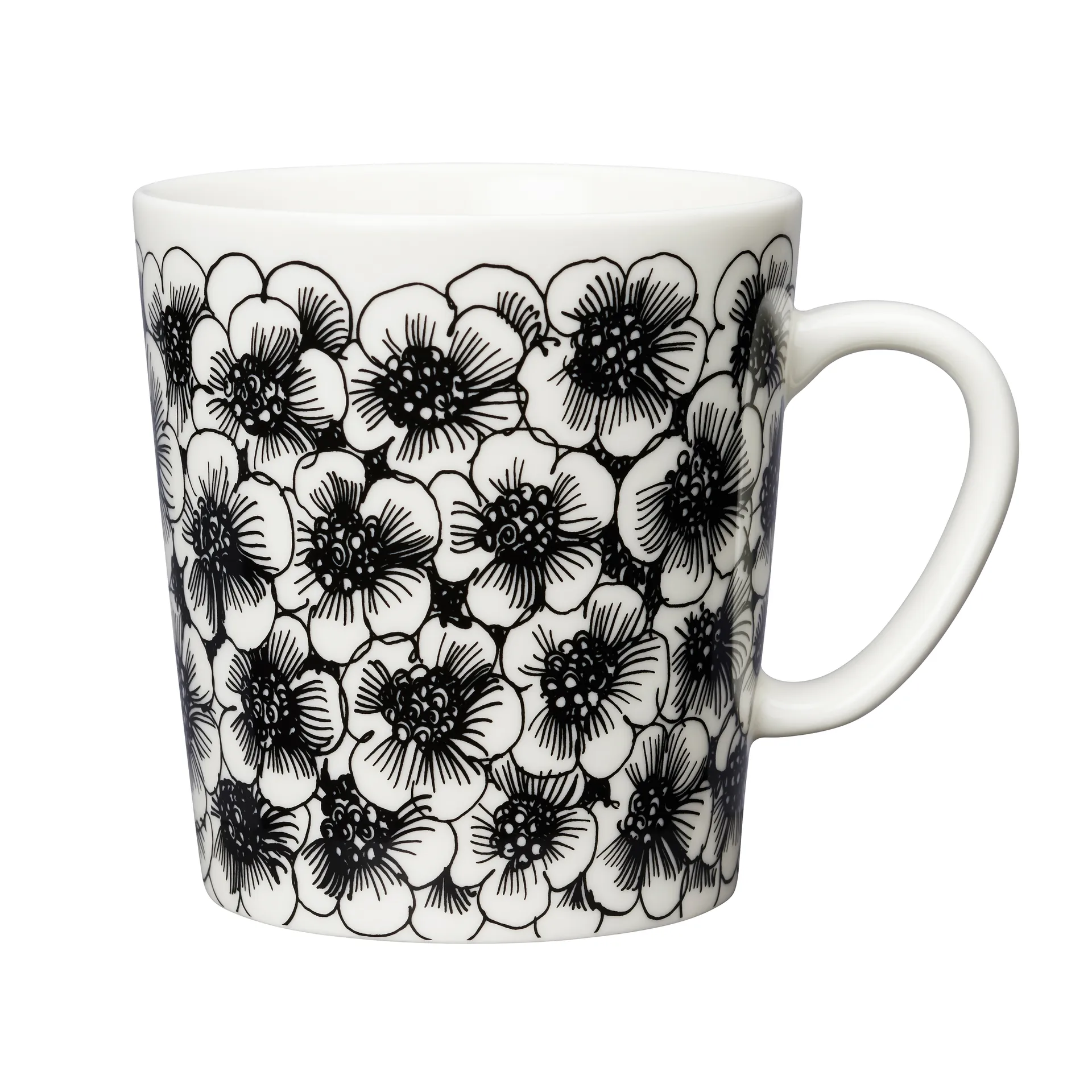 Mustakukka muki, 30 cl Arabia