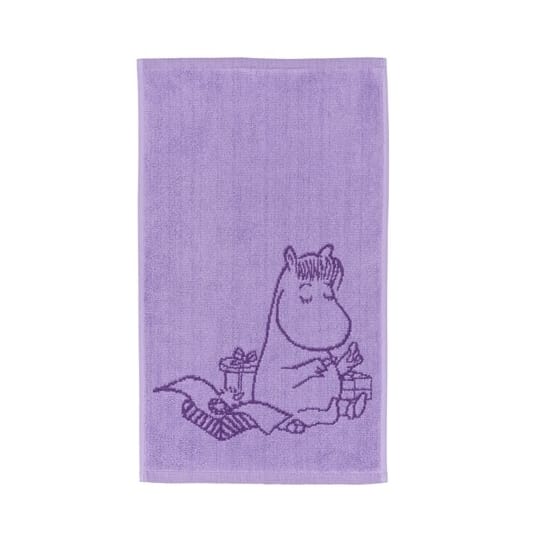 Muumi käsipyyhe 30 x 50 cm - Niiskuneiti violetti - Arabia