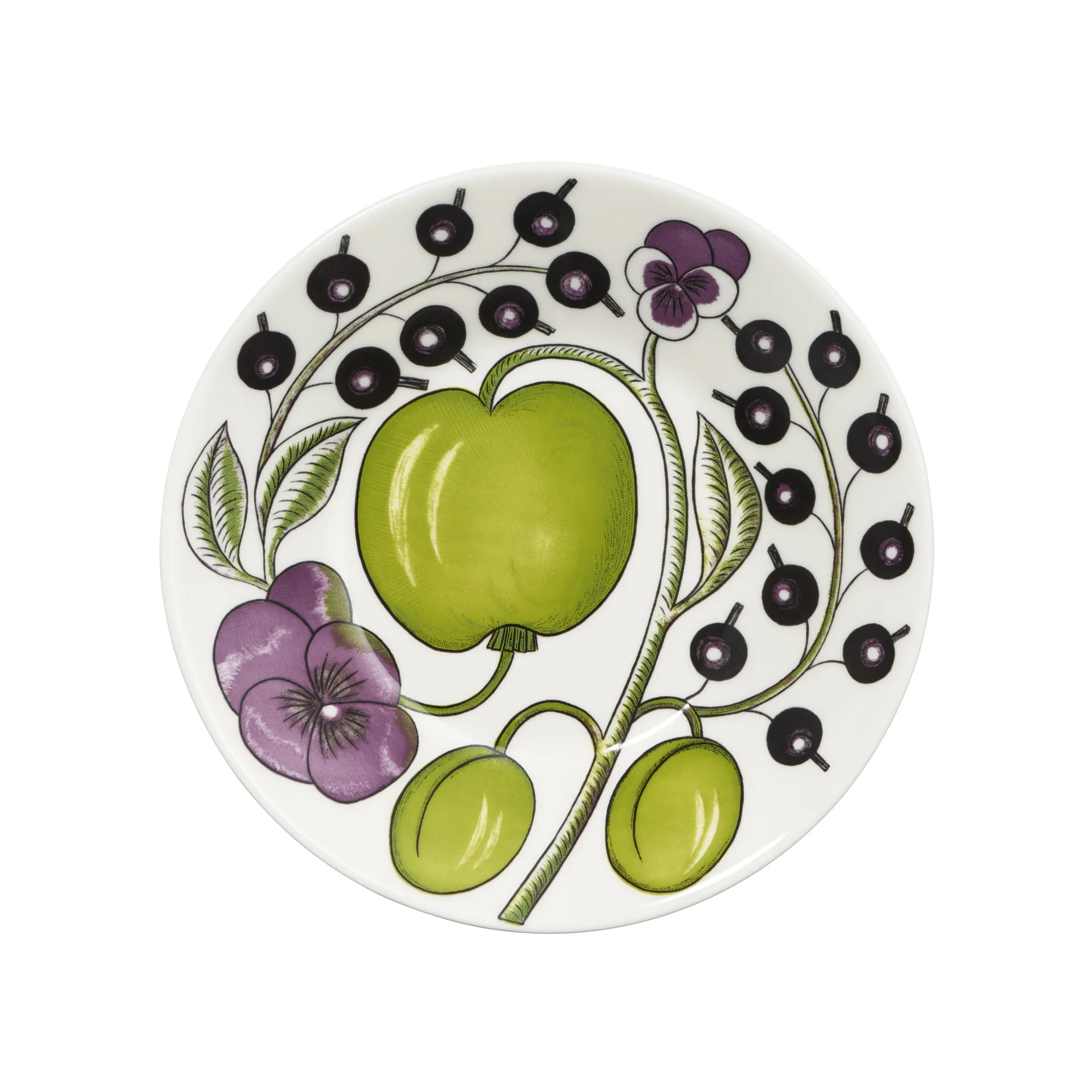 Paratiisi aluslautanen Ø 14 cm kahvikupille 18 cl, Violetti Arabia