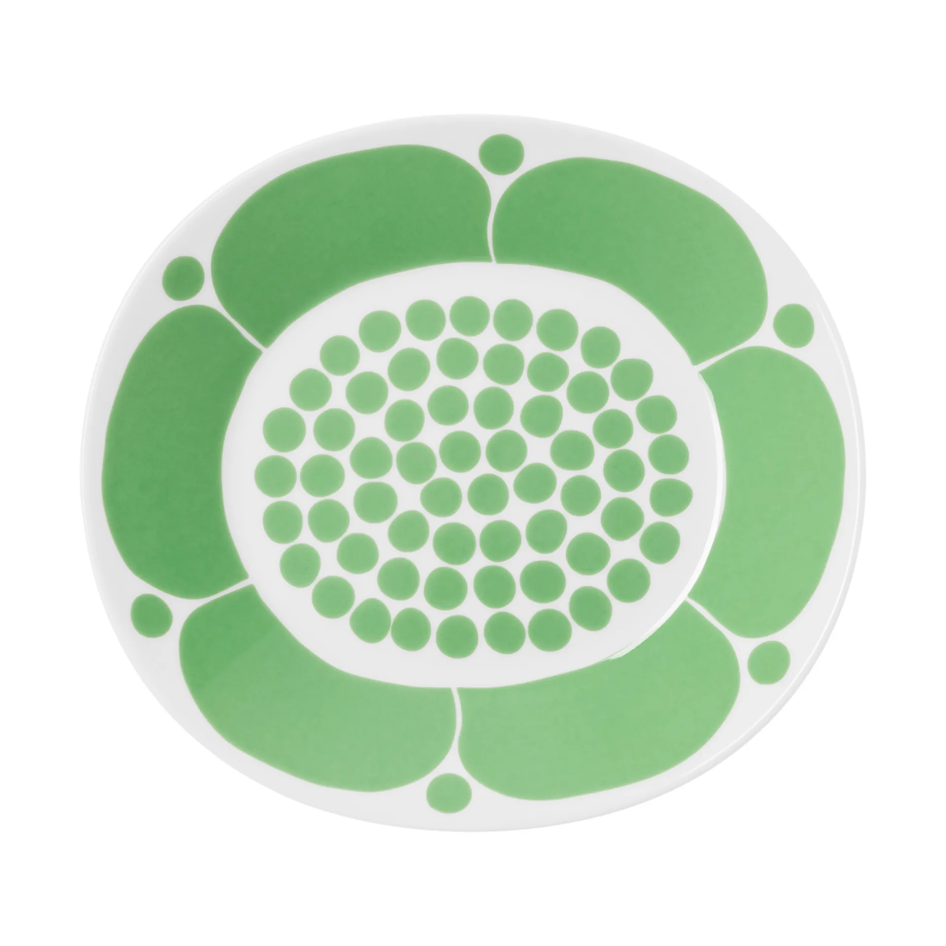 Sunnuntai lautanen, ovaali 25 cm, Vihreä Arabia