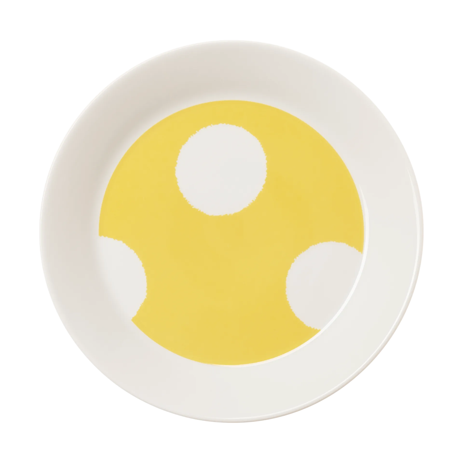 Vuokko lautanen Ø22 cm, Kraklee keltainen Arabia