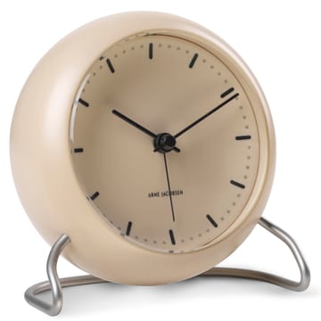 AJ City Hall pöytäkello - Sandy beige - Arne Jacobsen Clocks