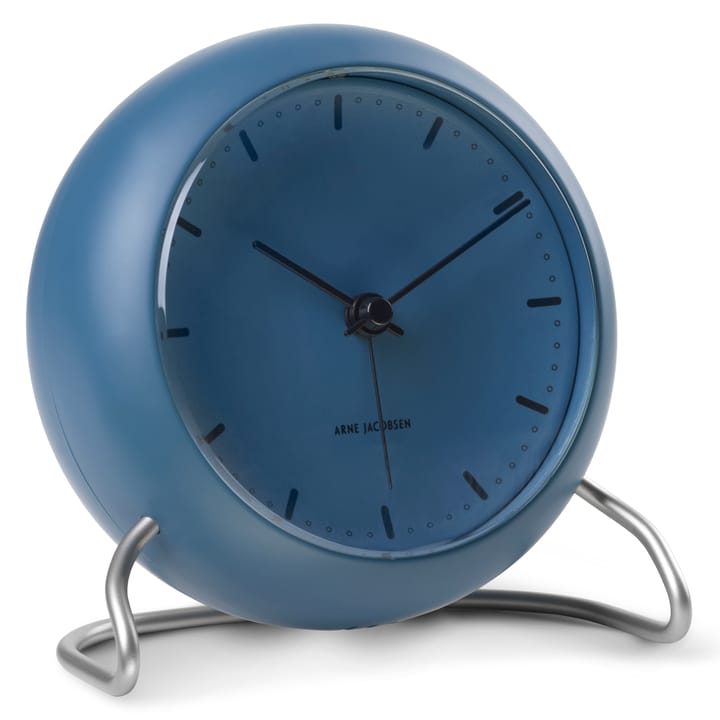 AJ City Hall pöytäkello - Stone blue - Arne Jacobsen Clocks