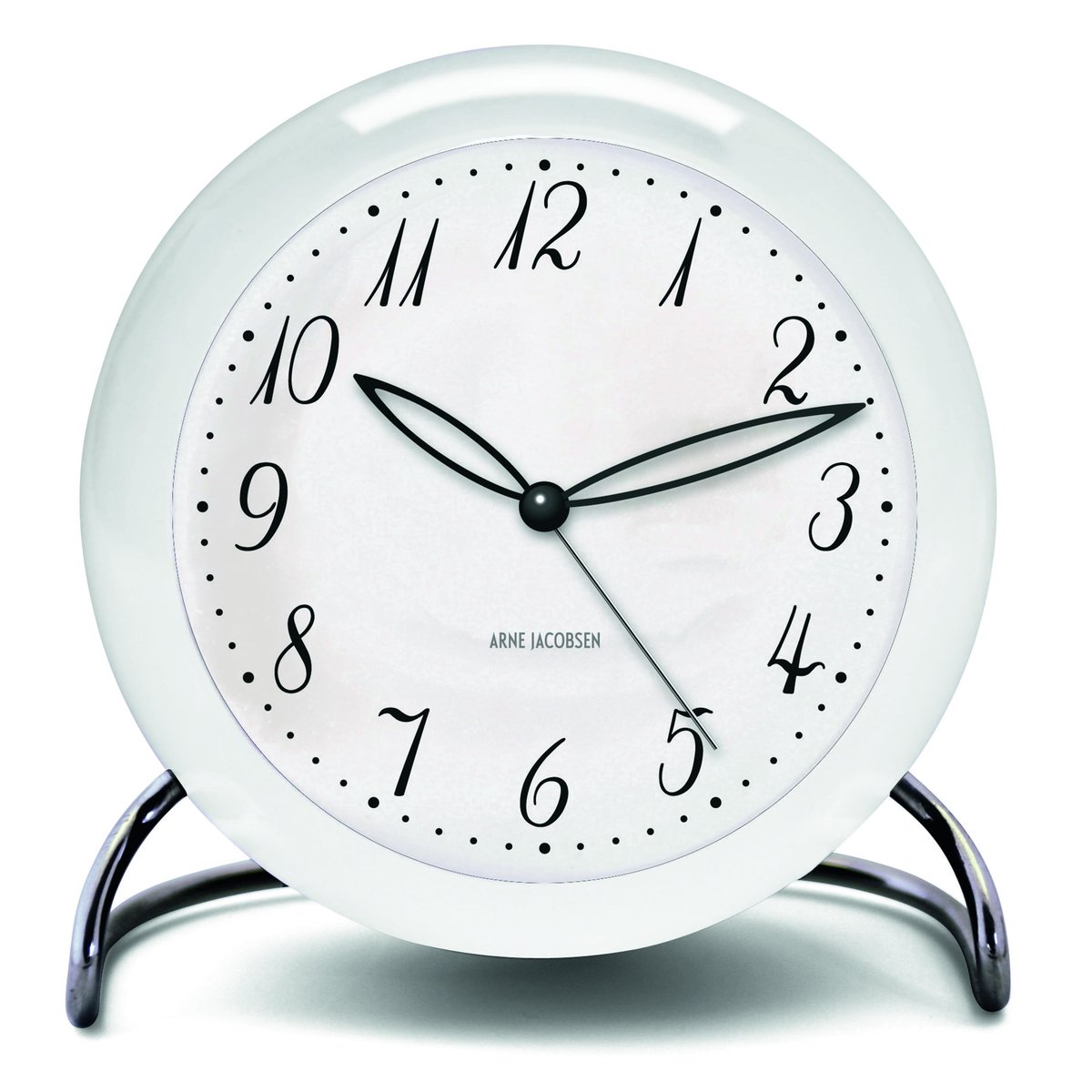 Arne Jacobsen Clocks AJ LK pöytäkello valkoinen