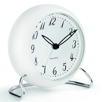 AJ LK pöytäkello - valkoinen - Arne Jacobsen Clocks