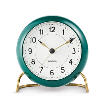 AJ Station pöytäkello vihreä - vihreä - Arne Jacobsen Clocks