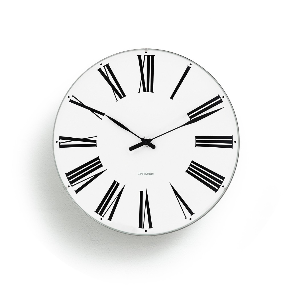 Arne Jacobsen Clocks Arne Jacobsen Roman seinäkello Ø 48 cm