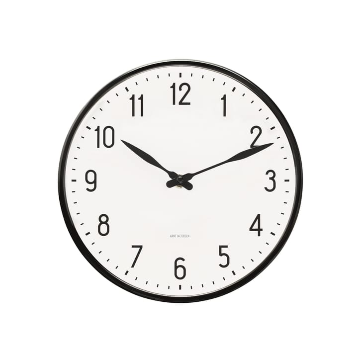 Arne Jacobsen Station seinäkello - 21 cm - Arne Jacobsen Clocks
