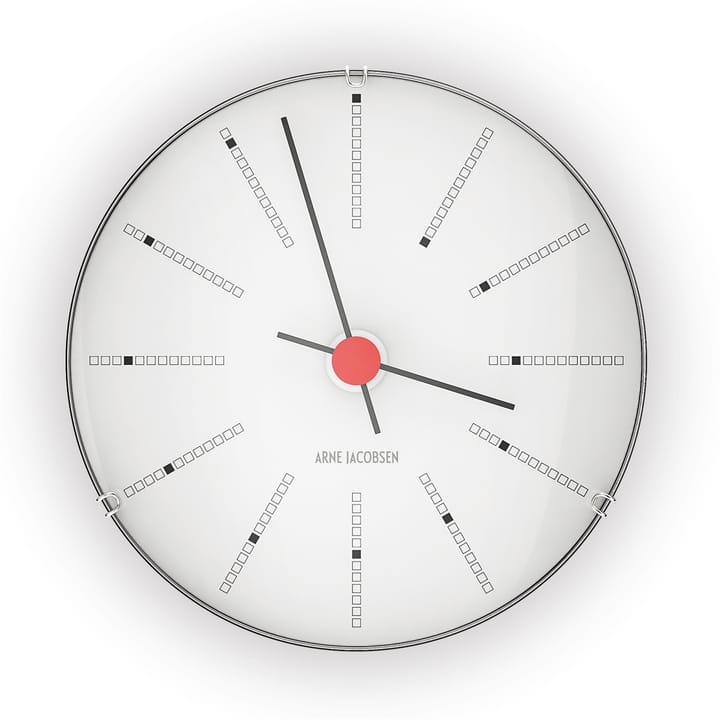 Arne Jacobsenin Bankers kello - Ø 120 mm - Arne Jacobsen Clocks