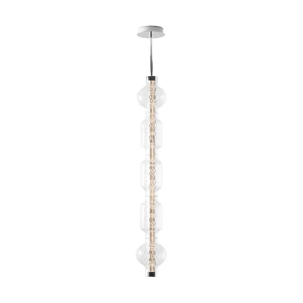Alambicco pystyriippuvalaisin, 5 lasikupua Artemide