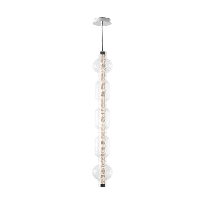 Alambicco pystyriippuvalaisin,  sovelluksella ohjattava - 5 lasikupua - Artemide