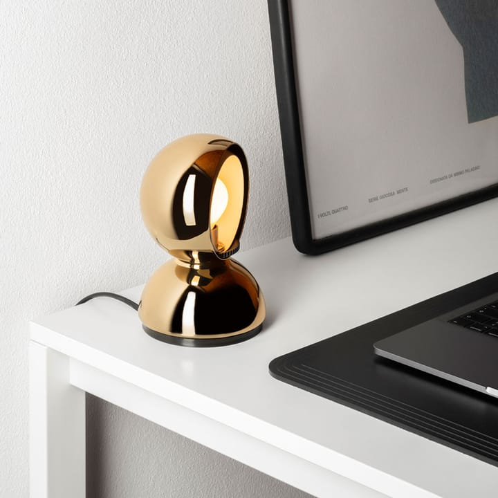 Eclisse pöytävalaisin, musta Artemide
