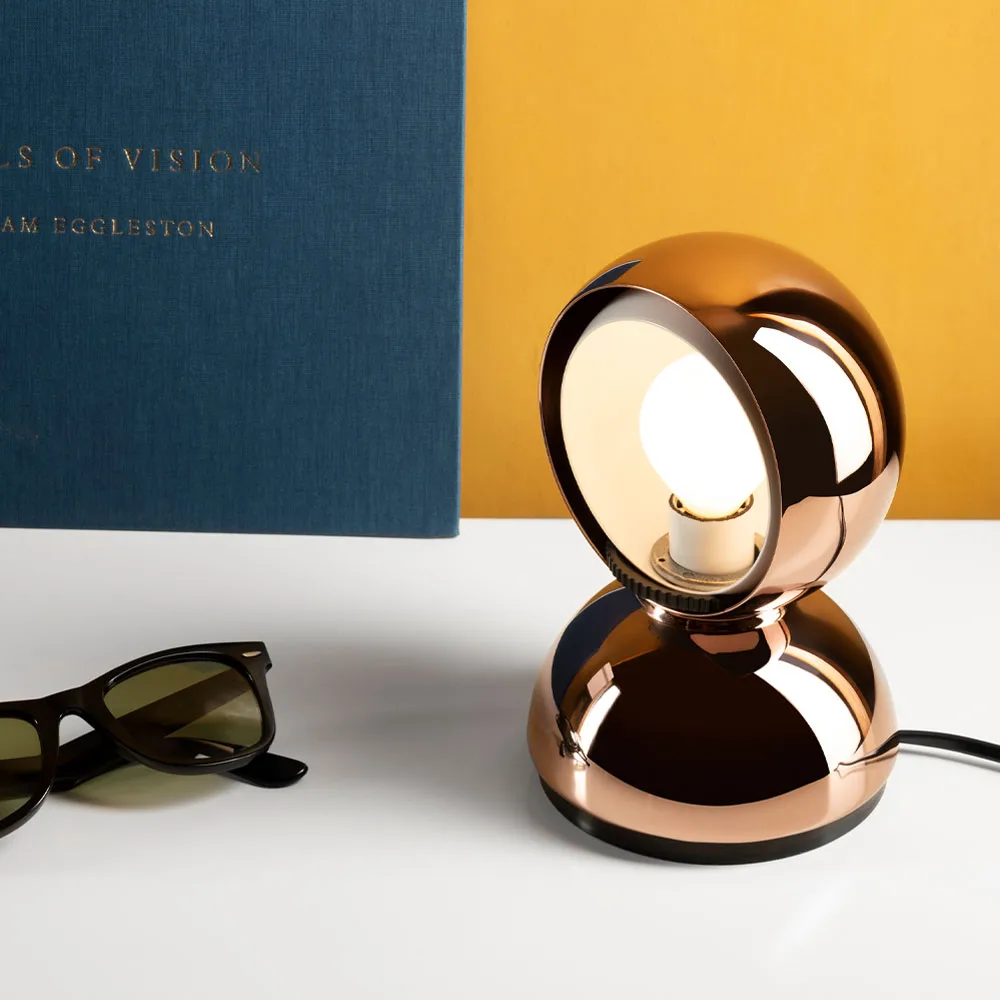 Eclisse pöytävalaisin, musta Artemide