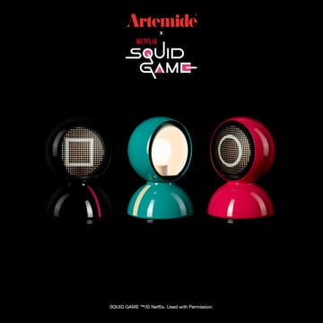 Eclisse x Squid Game pöytävalaisin Special Edition - Guard black - Artemide