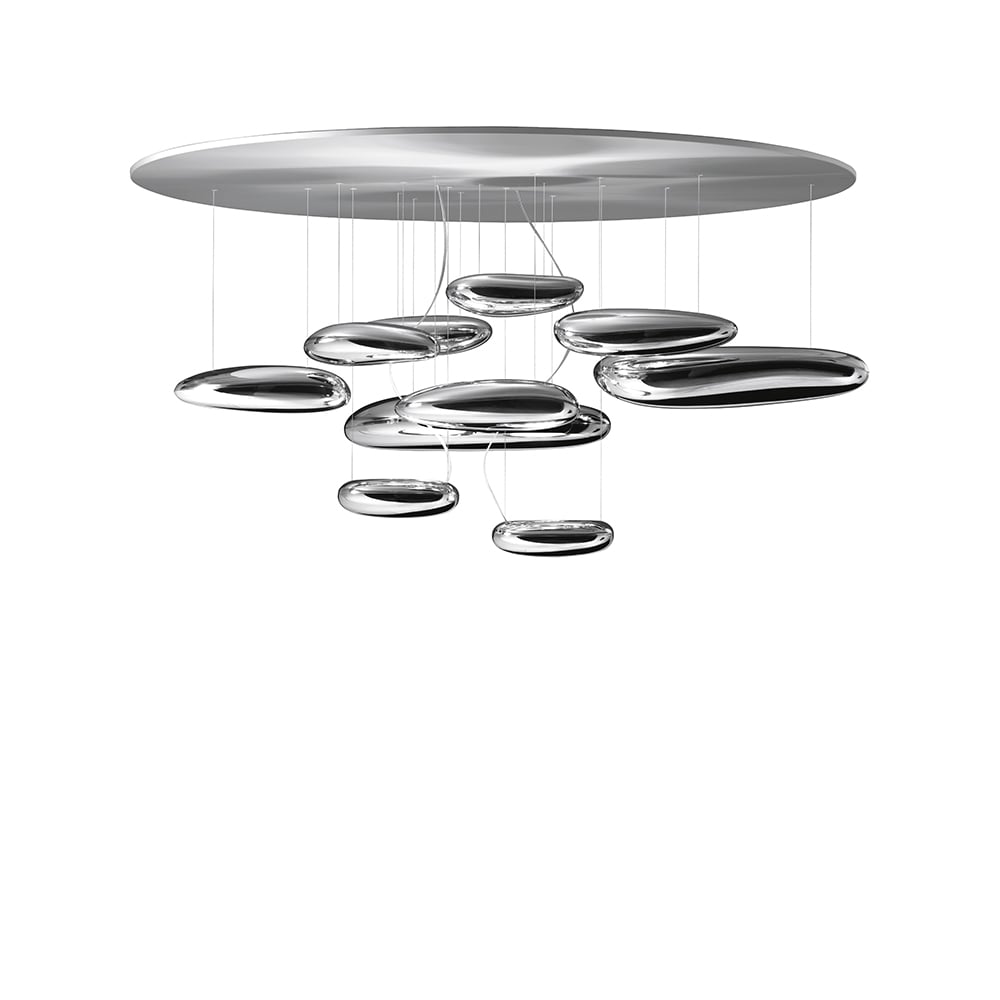 Artemide Mercury plafond kromi | Skandinaavinen Sisustus | Plafondit | Hopeanvärinen