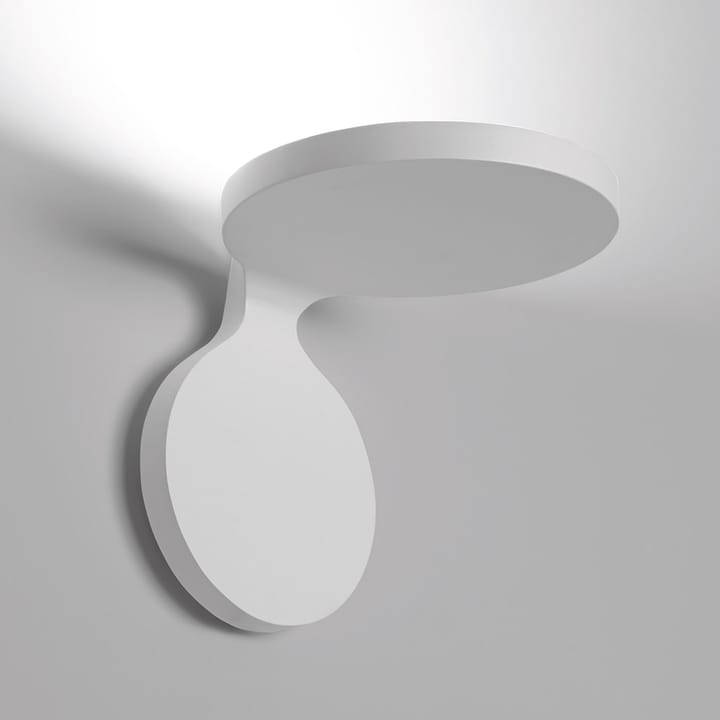 Rea seinävalaisin, valkoinen, pieni Artemide
