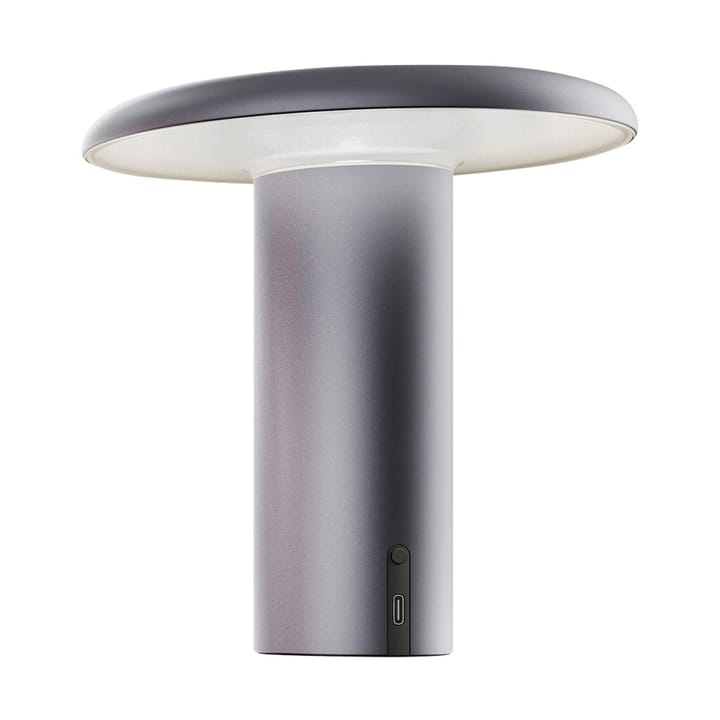 Takku kannettava pöytälamppu 19 cm, Anodisoitu harmaa Artemide