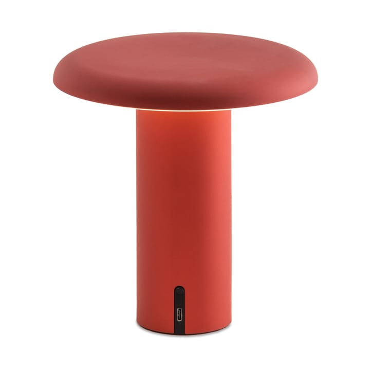Takku kannettava pöytälamppu 19 cm - Anodisoitu punainen - Artemide