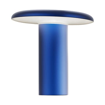 Takku kannettava pöytälamppu 19 cm - Anodisoitu sininen - Artemide