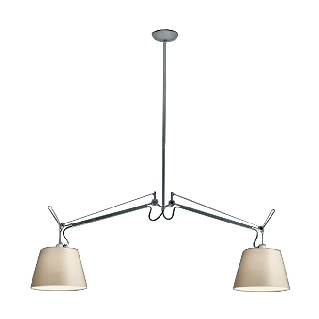 Tolomeo Basculante kattovalaisin Ø24cm - Parchment - Artemide