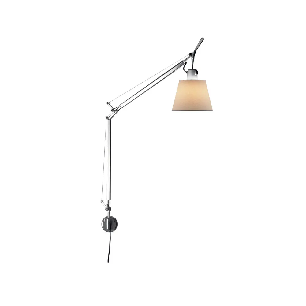 Tolomeo Basculante seinävalaisin, pergamentti Artemide