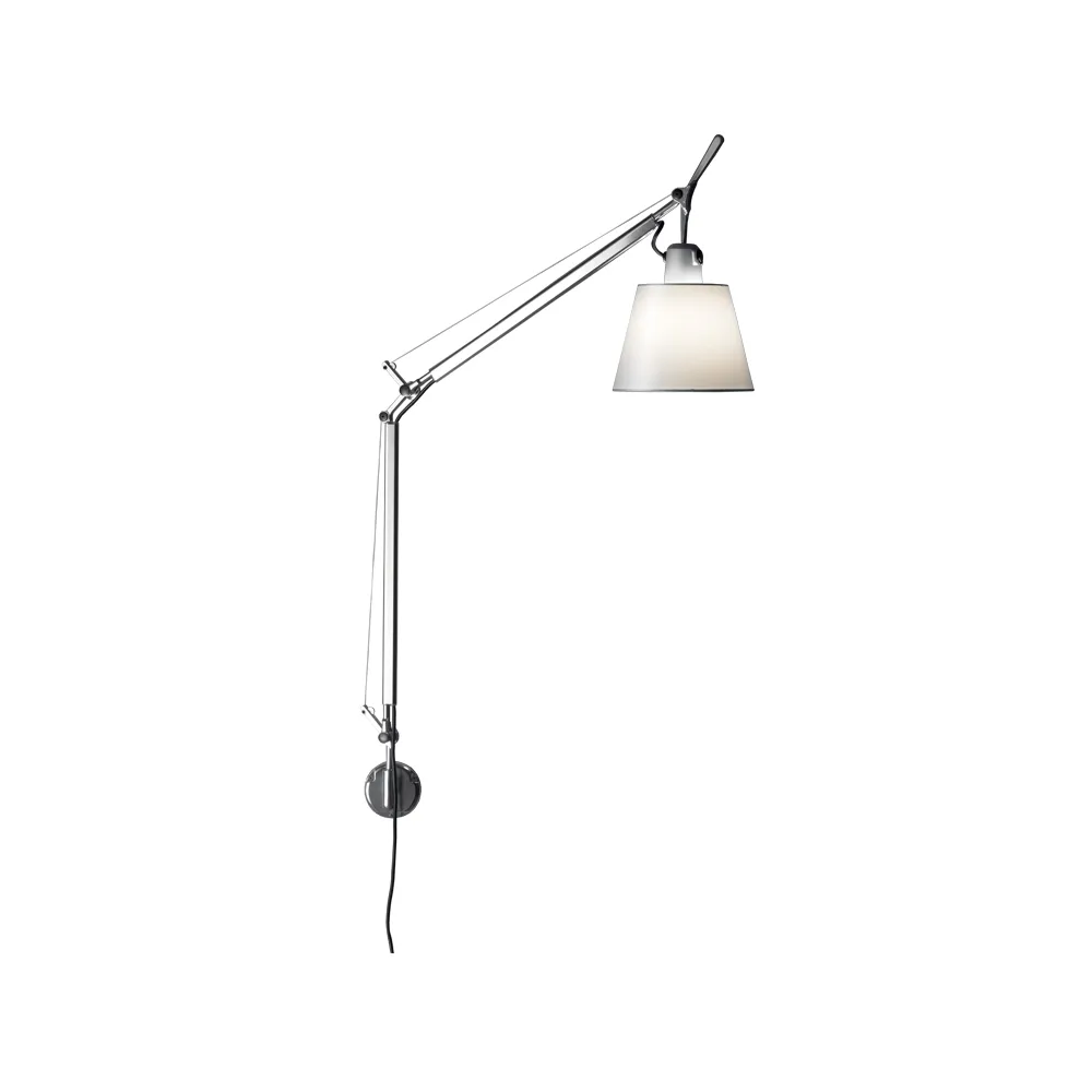 Tolomeo Basculante seinävalaisin, silkki Artemide
